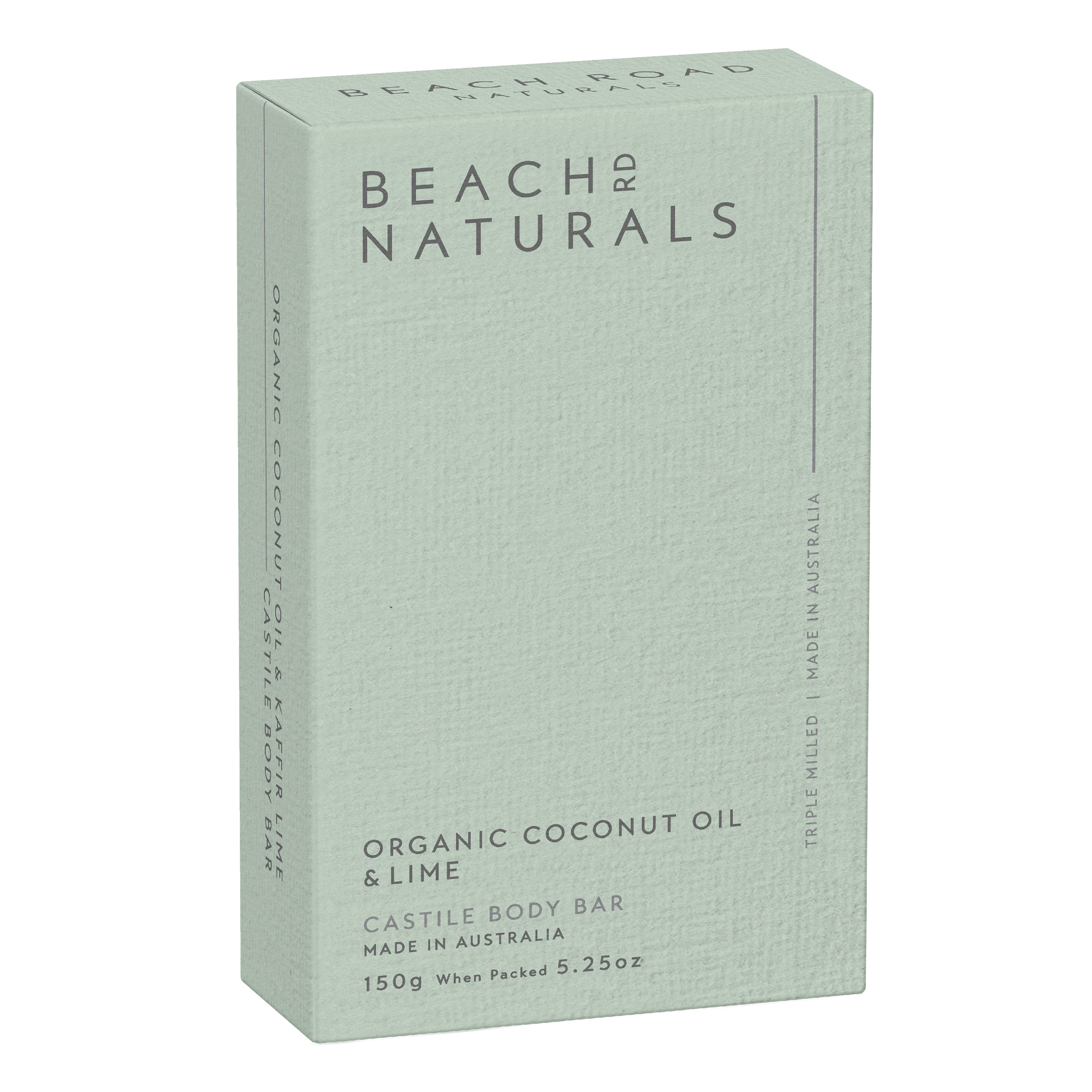 Organic Coconut Oil & Lime Body Bar - 150g