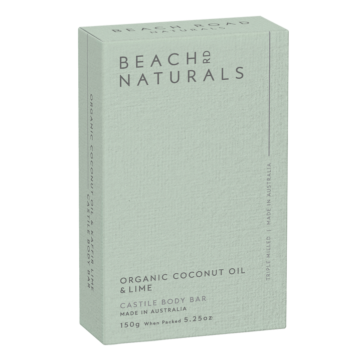 Organic Coconut Oil & Lime Body Bar - 150g
