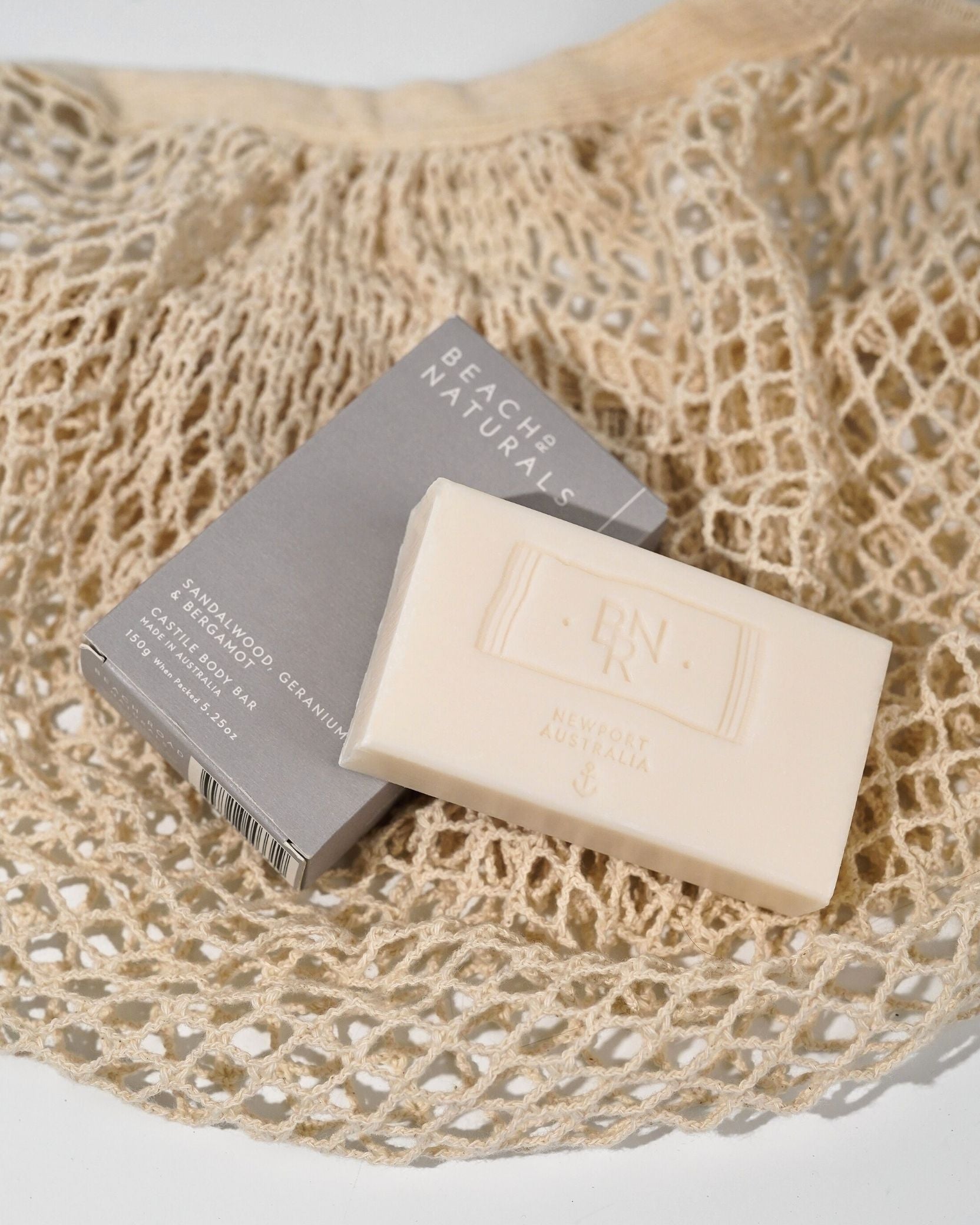 Sandalwood, Geranium & Bergamot Body Bar - 150g