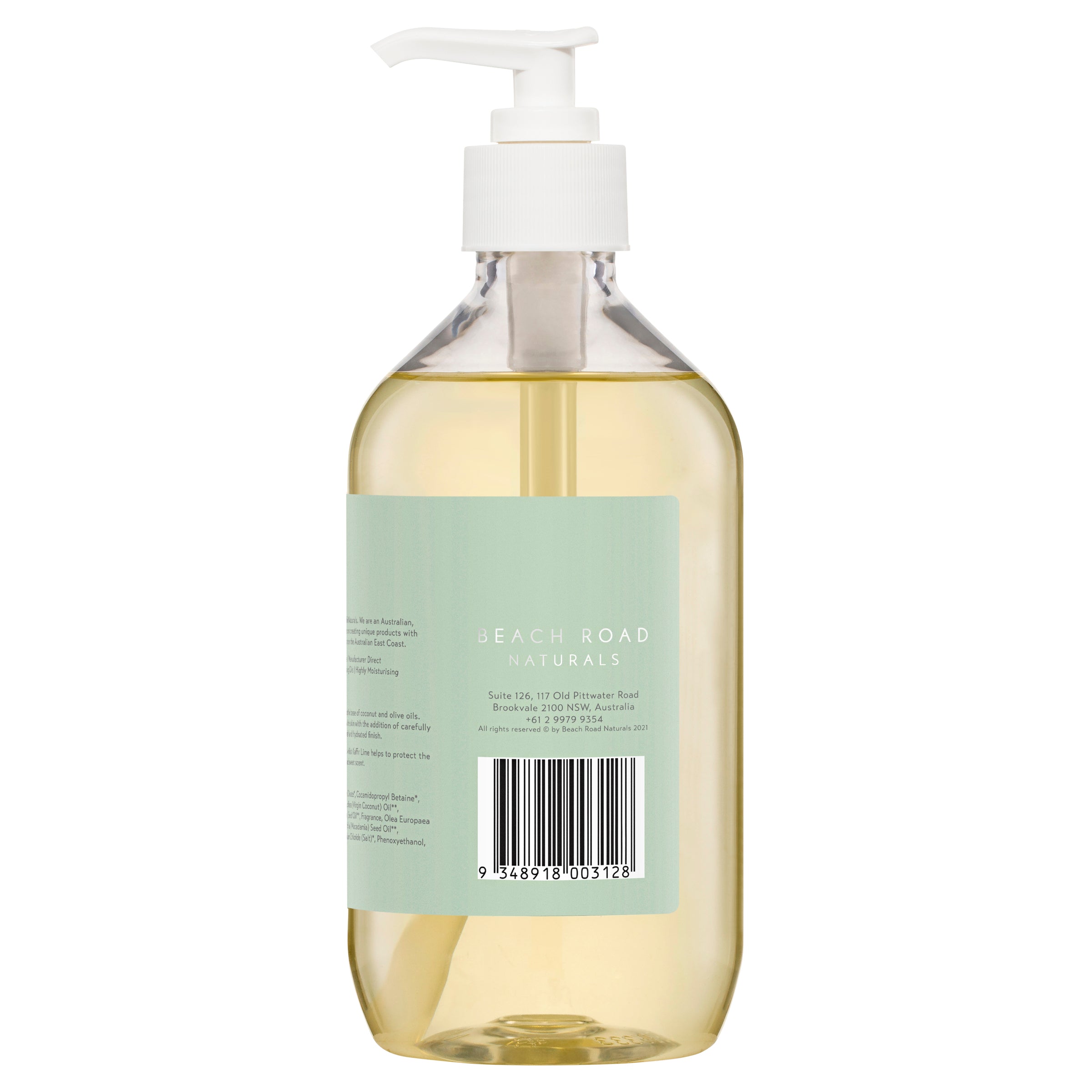 Organic Coconut Oil & Lime | Hand Wash (500ml)