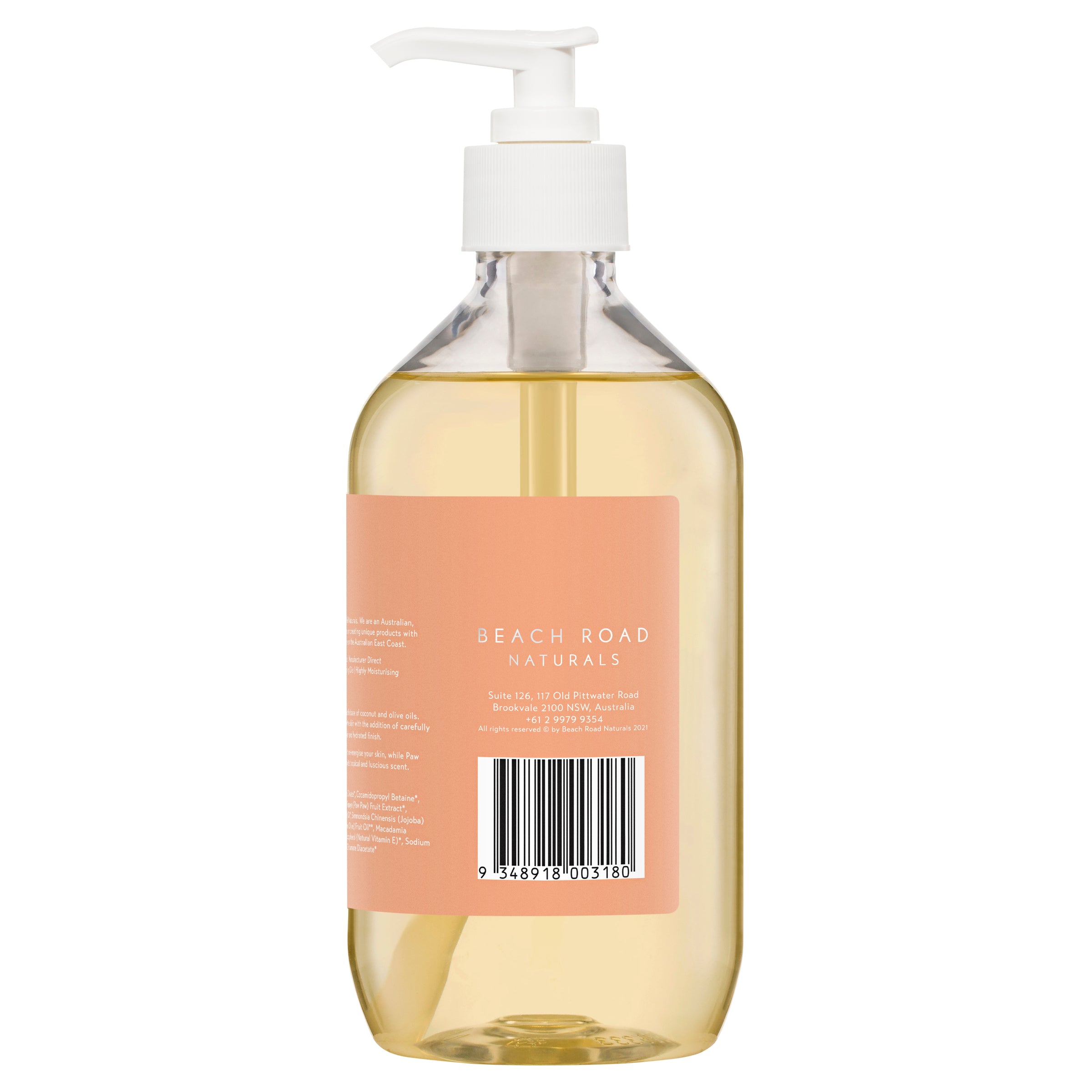Paw Paw Extract & Mandarin | Hand Wash (500ml)